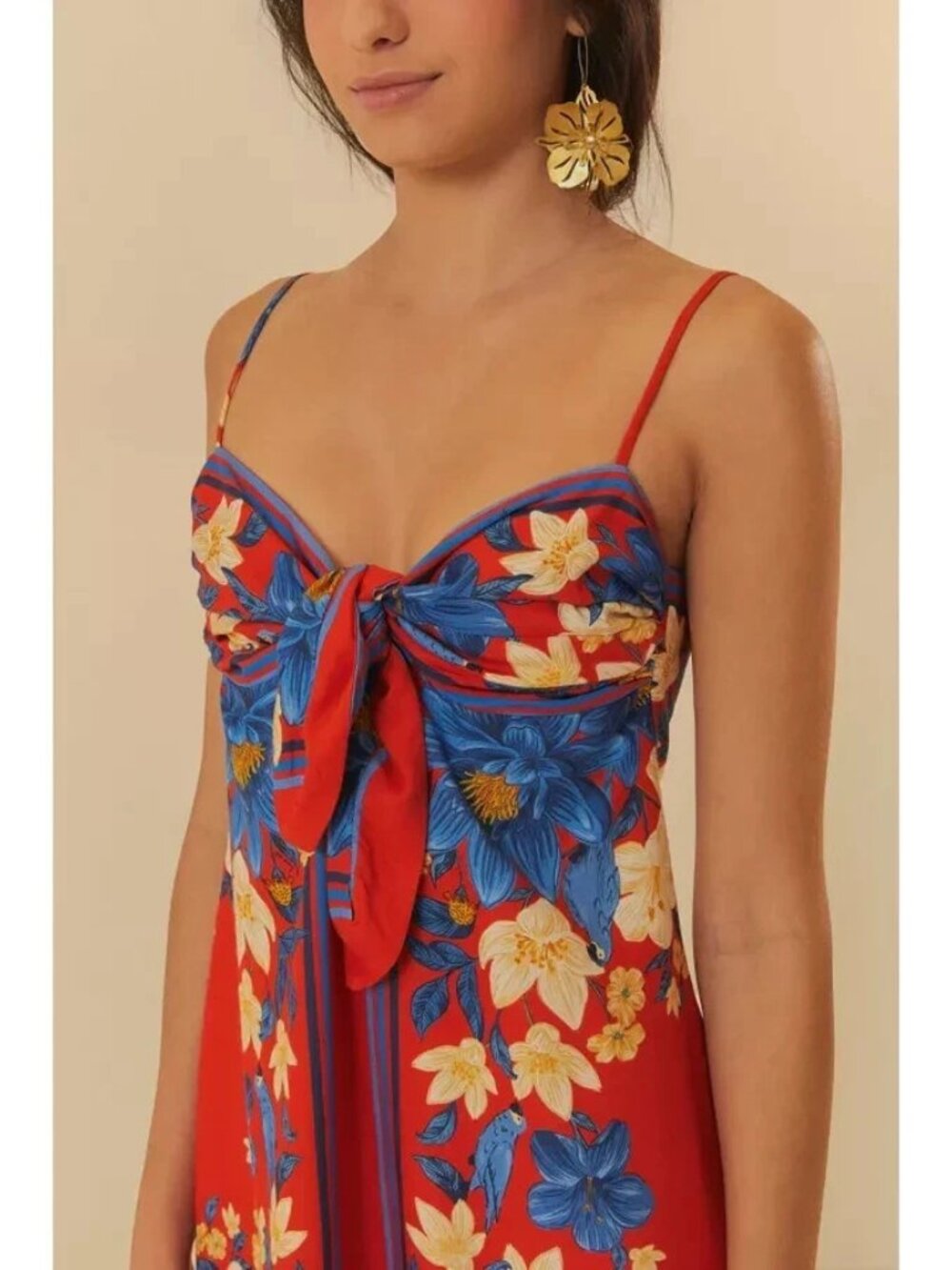 Nwt Farm Rio Dress With Tags Size Small Bx98 4/2 jc 100% COTTON